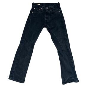 Levi’s Premium 501 ’93 Men’s Size 28x30 Black Jeans Straight Leg Button Fly